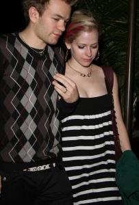 Avril and husband