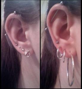 Which do you prefer? Multiple Hoops or Multiple Studs?