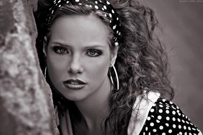 She's is the hoop lady!