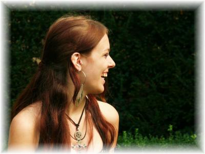 Fun while wearing earrings!