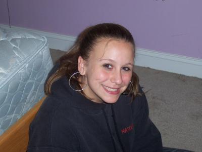 Smiling with hoops
