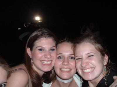 3 girls - all earring crazy!