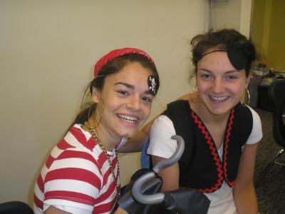 Pirates wear big hoops!