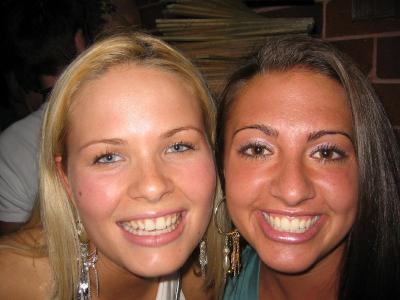 Ladies wearing hoops with plug-ins!