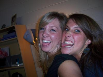 Hoop girl + dangle girl!