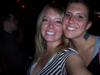 Girl wearing red hoops! (2)