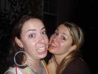 Another earring-"eating"!