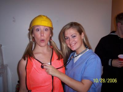 Building worker woman in hoops!