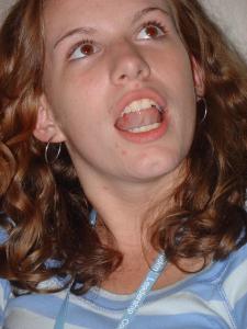 Nice girl, but only small hoops :(