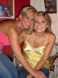 Right lady in hoops!