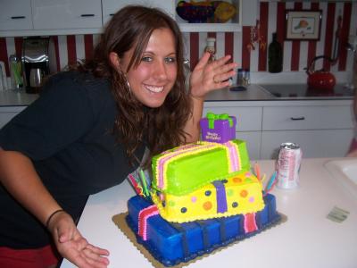 Hoop girl has birthday!