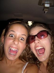 Small hoops, rest metal is in mouth!