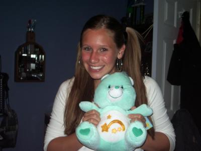 What do you see first: stuffed animal or hoops?