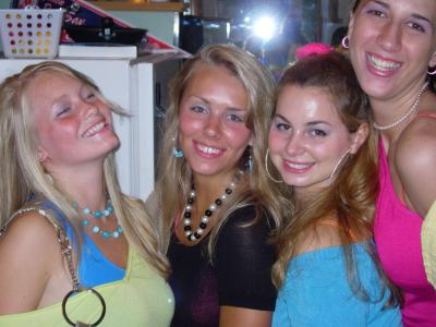 Third lady has very one (hoops)!