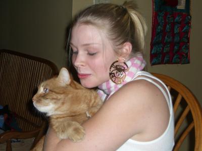 Strange "hoops" and cat!