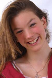 Now she's a hoop girl!