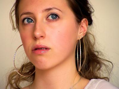 It's the hoop crazy girl!