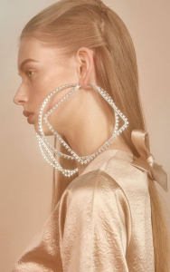 Two hoops in one ear