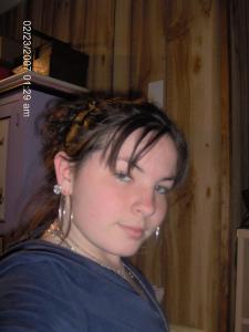 2 big hoops at 1 ear!