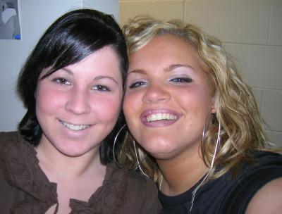 Two girls - but only one ...