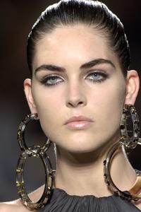 Hoop dangles from hoop