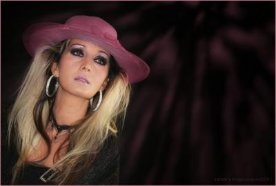 Pink Lady in Hoops!