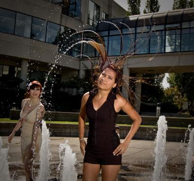 Wet and Wild with Hoops! 