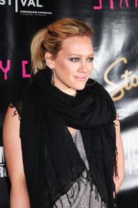 Hilary: Hoops + Safety Pin!