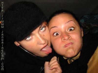 Hoop Girl Funny Faces!