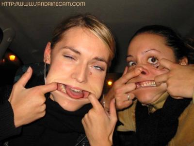 Hoop Girl Funny Faces!